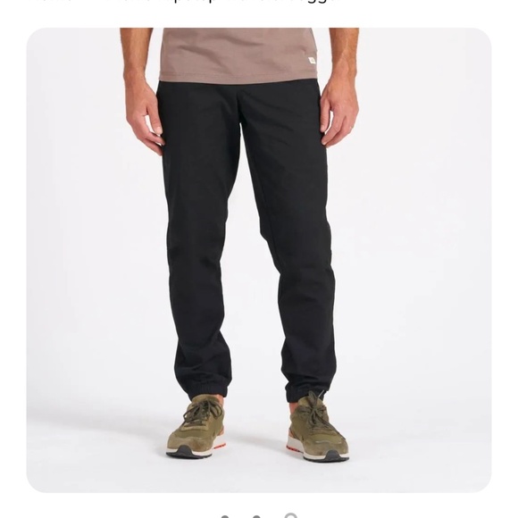 Vuori Men's Ripstop Traveler Jogger Black Size Large